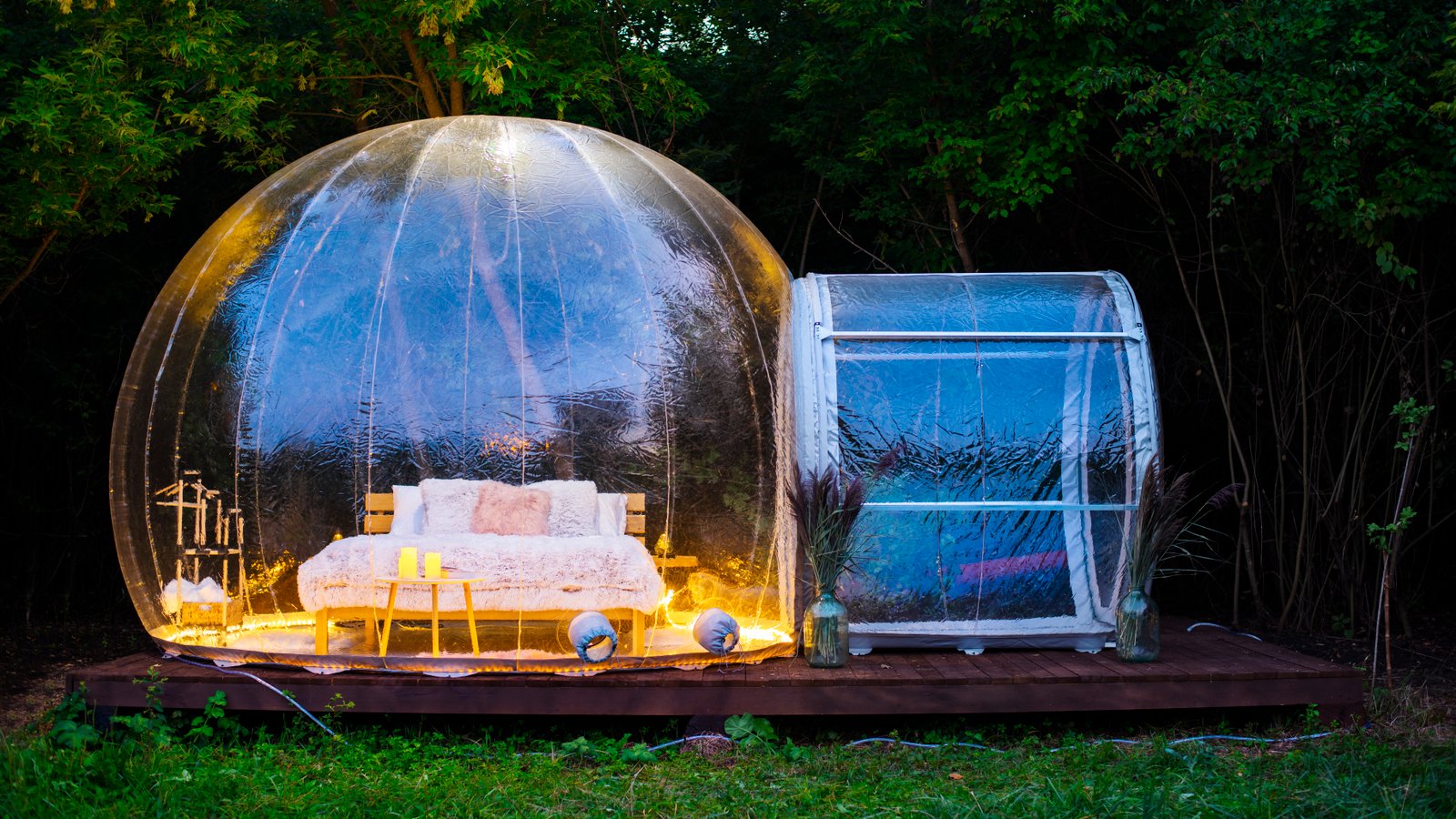 Bubble House event setup 6